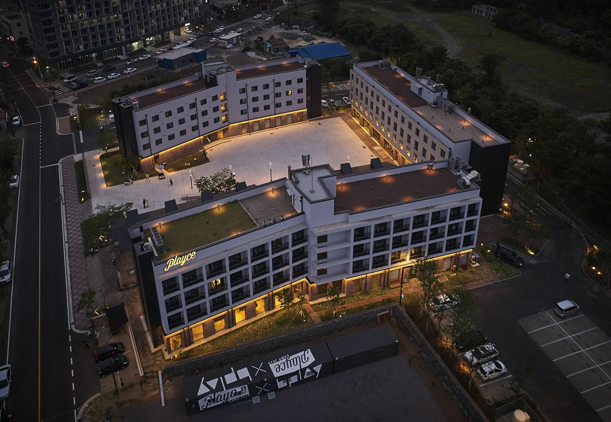 Hotel Playce Camp Jeju Oso-ri Esterno foto